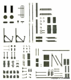 18032 Kibri H0 Bundeswehr Zurüstsatz