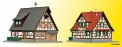 36406 Kibri Z Fachwerkhaeuser, 2 Stueck -Cobi Winkel KI36406 2