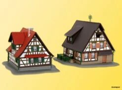 36406 Kibri Z Fachwerkhaeuser, 2 Stueck -Cobi Winkel KI36406 4