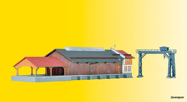 36606 Kibri Z Gueterhalle Mit Ueberladekr 36606 Kibri Z Gueterhalle Mit Ueberladekr -Cobi Winkel KI36606