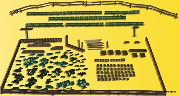 36692 Kibri Z Deko-Set Rund Ums Haus 36692 Kibri Z Deko-Set Rund Ums Haus -Cobi Winkel KI36692