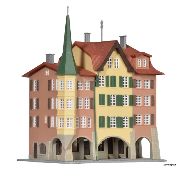 36801 Kibri Z Stadthaeuser Biel, 3 Stk 36801 Kibri Z Stadthaeuser Biel, 3 Stk -Cobi Winkel KI36801 1