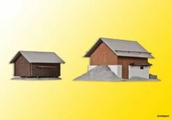 36817 Kibri Z Stall Mit Stadel In Elm 2 36817 Kibri Z Stall Mit Stadel In Elm -Cobi Winkel KI36817 2