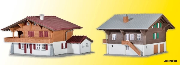 37034 Kibri N Chalet Lenk, 2 Stueck 37034 Kibri N Chalet Lenk, 2 Stueck -Cobi Winkel KI37034 2