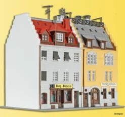 37163 Kibri N Stadthaeuser Um 1900, 2 Stu