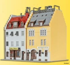 37163 Kibri N Stadthaeuser Um 1900, 2 Stu 3 37163 Kibri N Stadthaeuser Um 1900, 2 Stu -Cobi Winkel KI37163 3