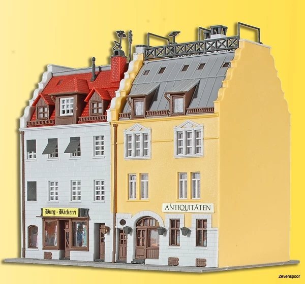 37163 Kibri N Stadthaeuser Um 1900, 2 Stu 37163 Kibri N Stadthaeuser Um 1900, 2 Stu -Cobi Winkel KI37163 3