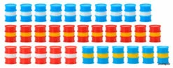 37386 Kibri N Benzinfässer, 32 Stück