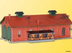 37438 Kibri N Lokschuppen, Zweistaendig