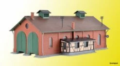 37438 Kibri N Lokschuppen, Zweistaendig -Cobi Winkel KI37438 2