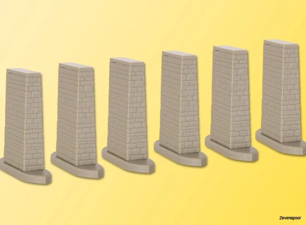37675 Kibri N/Z Viaduktpfeiler, 6 Stueck 37675 Kibri N/Z Viaduktpfeiler, 6 Stueck -Cobi Winkel KI37675