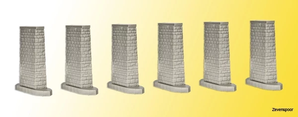 37675 Kibri N/Z Viaduktpfeiler, 6 Stueck 37675 Kibri N/Z Viaduktpfeiler, 6 Stueck -Cobi Winkel KI37675 1