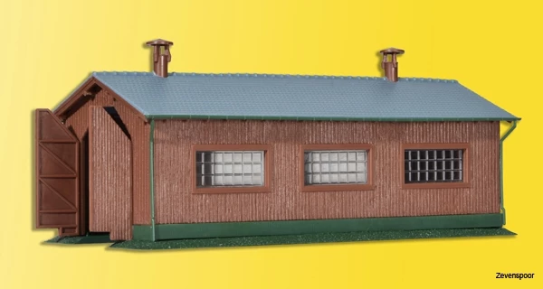 37802 Kibri N Lokschuppen, Einstaendig 37802 Kibri N Lokschuppen, Einstaendig -Cobi Winkel KI37802 1