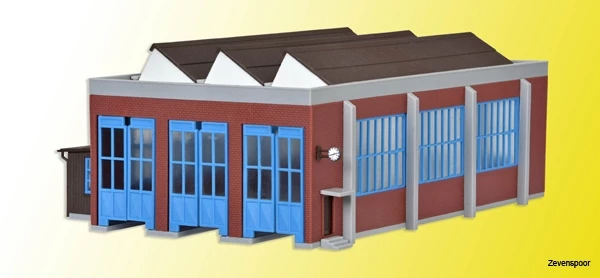 37806 Kibri N Lokschuppen Dreistaendig 37806 Kibri N Lokschuppen Dreistaendig -Cobi Winkel KI37806 1