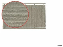 37968 Kibri N Mauerpl., Regelm. 20x12cm