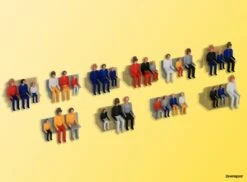 38114 Kibri H0 Deko-Set Sitzende Figuren