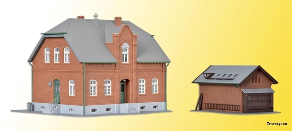 38188 Kibri H0 Siedlungshaus Oberhausen 38188 Kibri H0 Siedlungshaus Oberhausen -Cobi Winkel KI38188 1