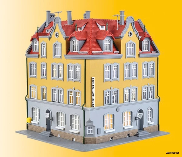 38350 Kibri H0 Eckhaus Inkl. HBL-Startset 38350 Kibri H0 Eckhaus Inkl. HBL-Startset -Cobi Winkel KI38350 1