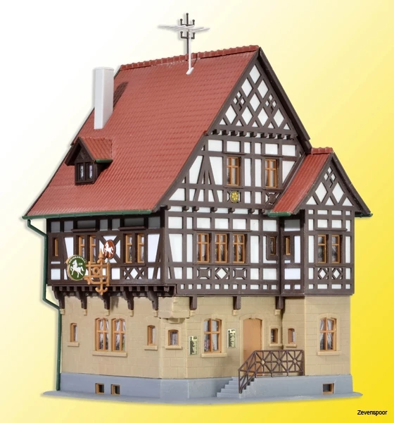 38744 Kibri H0 Gasthaus Roeßle Markgraefl 38744 Kibri H0 Gasthaus Roeßle Markgraefl -Cobi Winkel KI38744 1