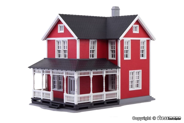 38840 Kibri H0 Schwedenhaus, Rot 38840 Kibri H0 Schwedenhaus, Rot -Cobi Winkel KI38840