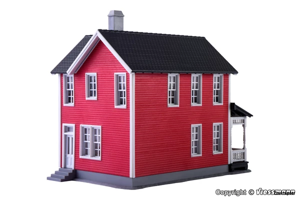 38840 Kibri H0 Schwedenhaus, Rot 38840 Kibri H0 Schwedenhaus, Rot -Cobi Winkel KI38840 1