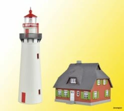 39153 Kibri H0 Leuchtturm Hiddensee Mit N -Cobi Winkel KI39153 2