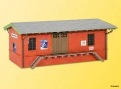 39459 Kibri H0 Gueterschuppen Burg-Spreew