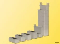 39750 Kibri H0 Univers-Brueckenkoepfe, 2