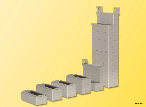 39750 Kibri H0 Univers-Brueckenkoepfe, 2 39750 Kibri H0 Univers-Brueckenkoepfe, 2 -Cobi Winkel KI39750