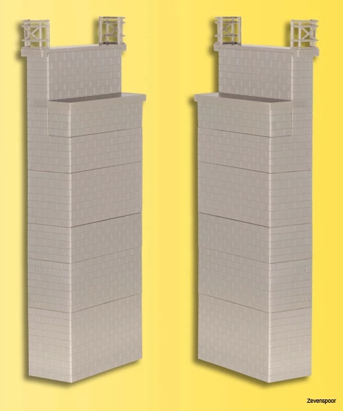 39750 Kibri H0 Univers-Brueckenkoepfe, 2 39750 Kibri H0 Univers-Brueckenkoepfe, 2 -Cobi Winkel KI39750 2