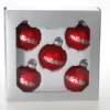12426 Marklin Kerstbal Rood Set 5