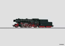 30050 Marklin Reizigerstrein-stoomlocomotief Serie 23 Van De Deutsche Bundesbahn (DB). Ketelspanbanden In Zilveren Uitvoering