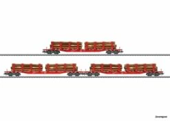 47144 Marklin Rungenwagen-Set DB AG