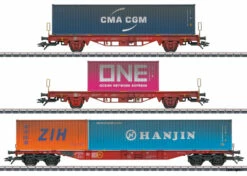 47580 Marklin Containerwagen-Set Lgs 580 DB