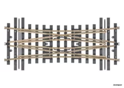 59093 Marklin DKW Mittelteil R15° R1394(H11