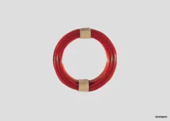 7105 Marklin Kabel Rot 10 M