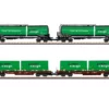 82533 Marklin Güterwagen-Set Green Cargo