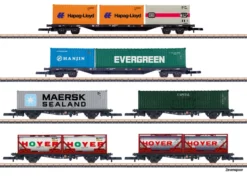 82665 Marklin Wagen-Set Containertransport