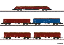 86683 Marklin Güterw.-Set Holztransport PKP