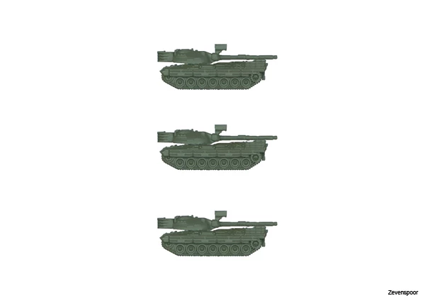 89025 Marklin Fahrzeugset Panzer Leopard 1A 89025 Marklin Fahrzeugset Panzer Leopard 1A -Cobi Winkel MA89025