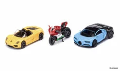 6313 SIKU Sportwagen Und Motorrad